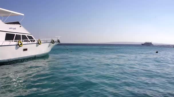 un petit bateau à moteur de luxe à la mer 