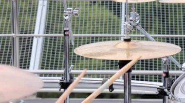 Davulcu closeup oyun şapka