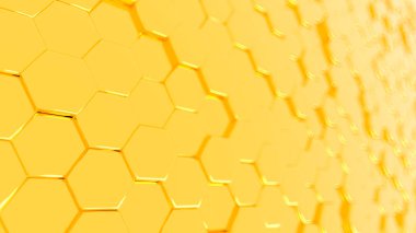 Altın arkaplan dokusu. 3d illüstrasyon, 3d canlandırma