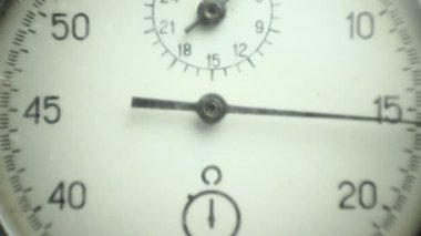 Beyaz 2 üzerinde Vintage kronometre