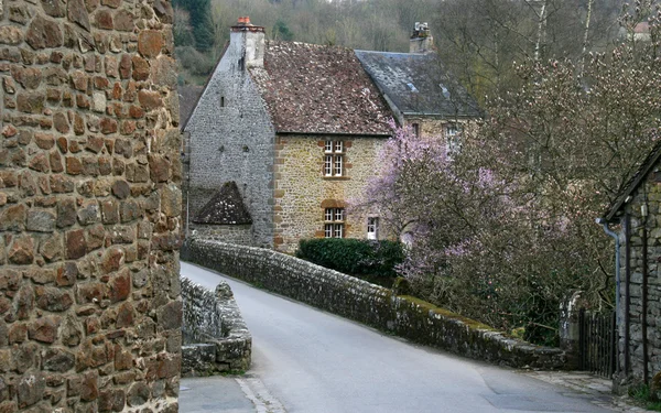 Französisches Dorf — Stockfoto