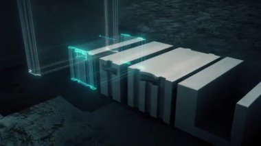 Endüstriyel İnşaat Blokları 4k