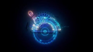 Endüstriyel Dairesel Testere Hud Hologramı