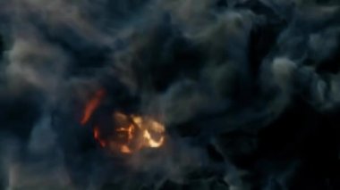 Sihirli Ateş Fırtınası Cehennem 4k