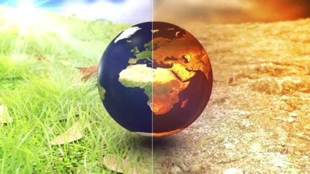 Riscaldamento globale 4K — Video Stock