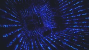 Matris Kodları Duvar 4k