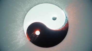 Soyut Yin Yang v2 4k