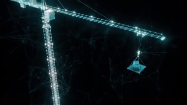 Endüstriyel İnşaat Crane 4k