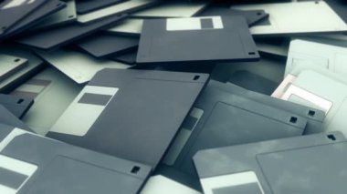 Bir sürü retro Disket 4k