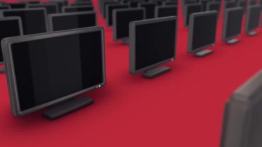 4k satırında bir grup Led TV