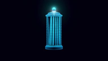 Pipet Dispenser Hologramı 4k