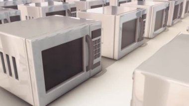 4k sırada bir sürü Beyaz Mikrofon var.
