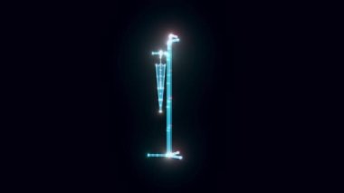 askı hologramı Dönüyor