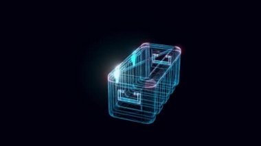 Askeri kutu hologramı Dönüyor