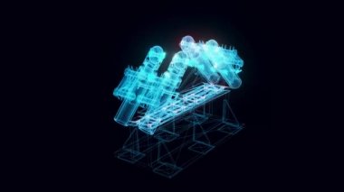 Roller Car hologramı Dönüyor