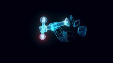 Grampo hologramı Dönüyor