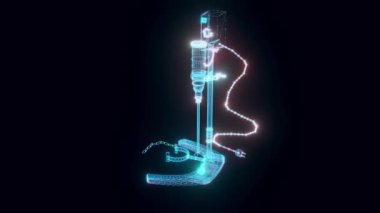Boya dağıtıcı hologramını döndür