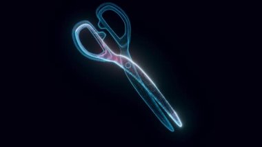 Makas hologramı Döndürme