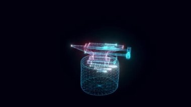  Demirci Araçları hologramı Dönüyor