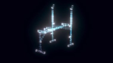 Bench basınç hologramı Döndürme