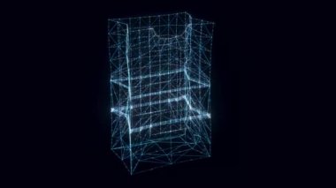 Kese kağıdı hologramı Döndürme