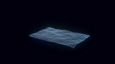 Halı hologramı Dönüyor