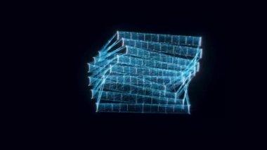 kitap ayarlı hologram Döndürme