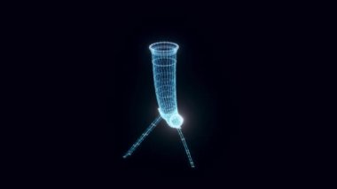 İçme Boynuzu hologramı Dönüyor