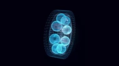 Top Taşıyıcı hologram Döndürme