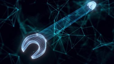 Sonlu Anahtarı Aç hologramı Kapat