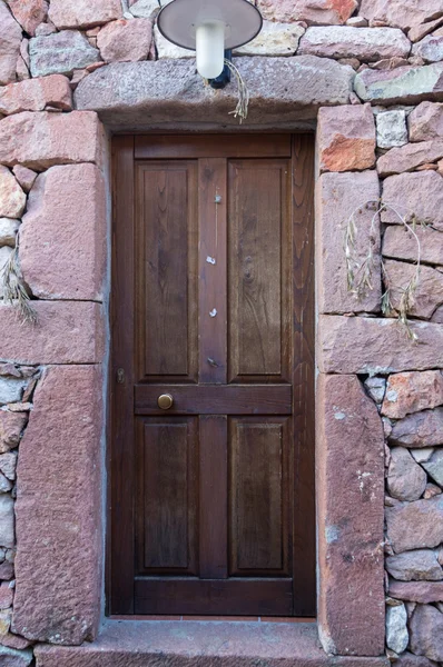 Wooden door — Stock Photo, Image