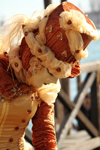 Carnevale di Venezia - Mascherata veneziana — Foto Stock