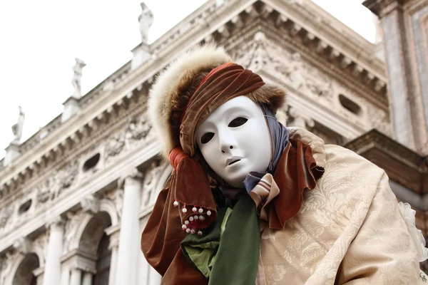 Carnevale di Venezia - Mascherata veneziana — Foto Stock