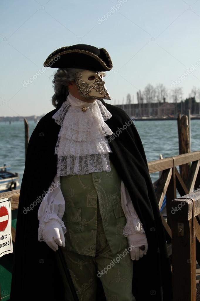 Carnival of Venice Venetian Masquerade Stock Editorial Photo