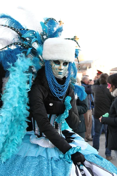 Carnaval van Venetië - Venetiaanse Masquerade — Stockfoto