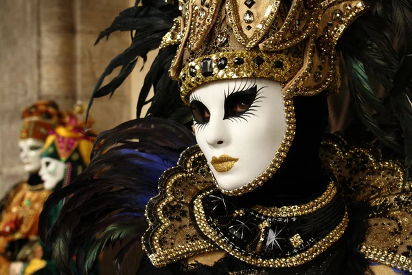 Carnevale di Venezia - Mascherata veneziana — Foto Stock