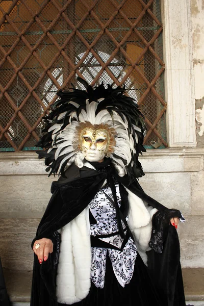 Венецианский карнавал - Венецианский маскарад — стоковое фото