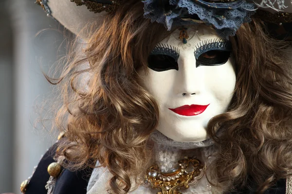 Carnevale di Venezia - Mascherata veneziana — Foto Stock