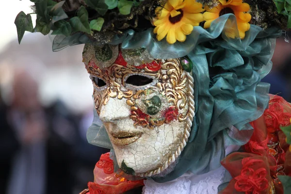 Καρναβάλι της Βενετίας - ενετικό μεταμφίεση — Φωτογραφία Αρχείου
