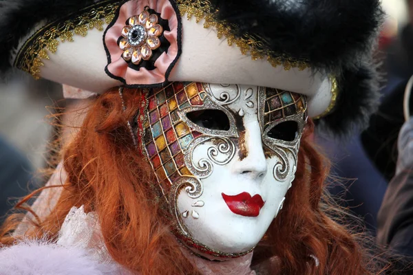 Karnawał w Wenecji - weneckie Masquerade — Zdjęcie stockowe