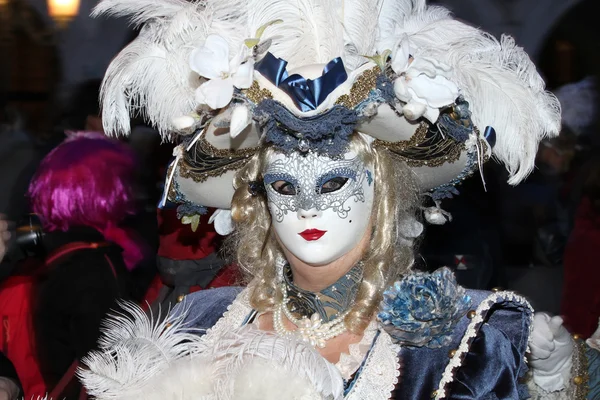 Carnevale di Venezia - Mascherata veneziana — Foto Stock