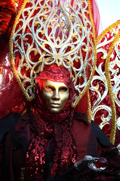 Karnevalen i Venedig - venetianska maskerad — Stockfoto