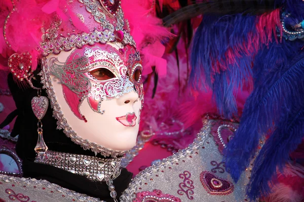 Carnevale di Venezia - Mascherata veneziana — Foto Stock