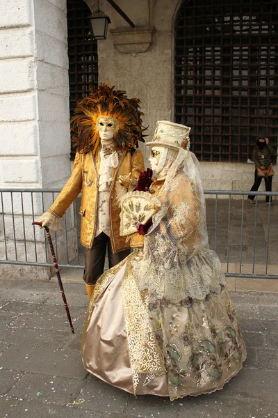 Karnaval Venedik - Venedik maskeli balo — Stok fotoğraf