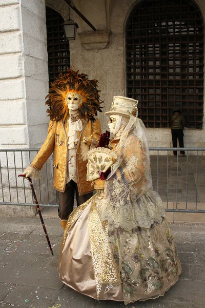 Karnaval Venedik - Venedik maskeli balo — Stok fotoğraf