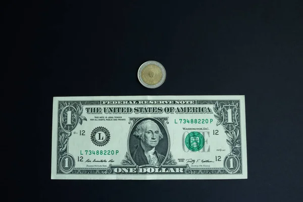 Convertibilità Argentina Dollaro Valeva Peso Argentino Hasta 2001 — Foto Stock