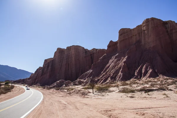 Argentine distant northern route — Stock Photo, Image