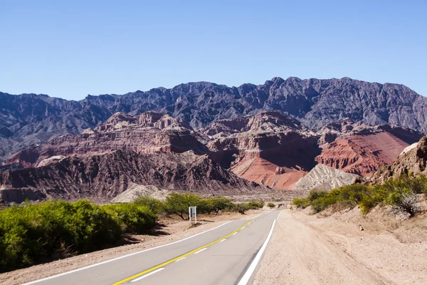 Itinerario nord argentino lontano — Foto Stock