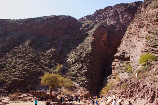 Devil's Throat in Salta — Stock Photo, Image