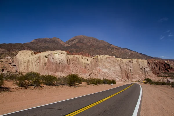 Argentine distant northern route — Stock Photo, Image